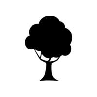 árbol icono vector. naturaleza ilustración signo. verde símbolo. vector