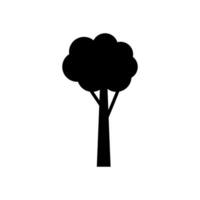 árbol icono vector. naturaleza ilustración signo. verde símbolo. vector