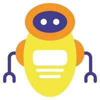 Space Robot space technology object illustration vector