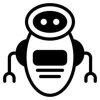 Space Robot space technology object illustration vector