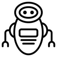Space Robot space technology object illustration vector