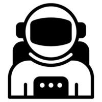 Astronaut space technology object illustration vector