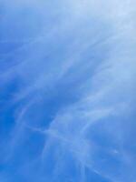 Blue sky background with white clouds. Nature cloud blue sky and white clouds. photo