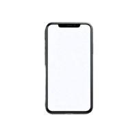 Smart phone on isolated background png