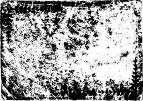 Rustic grunge vector texture with grain and stains. Abstract noise background. Weathered surface.