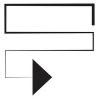 flecha largo icono blanco flechas infografía ilustración dirección símbolo puntero logo arriba firmar aislado variaciones vector