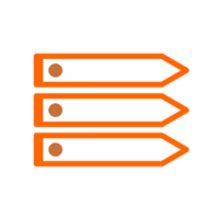 choice of directions on different  destination png