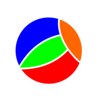 colorful beach ball illustration png