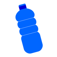 plastic fles van mineraal water png