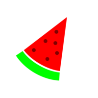 sliced delicious and fresh watermelon png