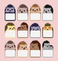 porcupine note and memo character vector