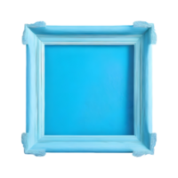 AI generated Square Design Frame Symbol isolated on transparent background png