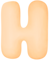 English alphabet H png