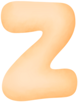 Englisch Alphabet z png