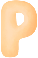 English alphabet P png