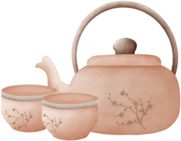 Tea to eat with moon cake png