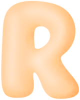 English alphabet R png