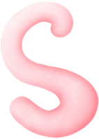 English alphabet S png