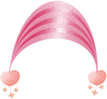 Pink girl's items png