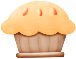 Baked Pumpkin Pie png