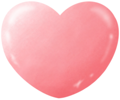 Big pink heart png