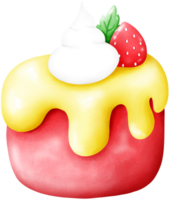 Strawberry Pound Cake png