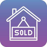 Property Sold Vector Icon