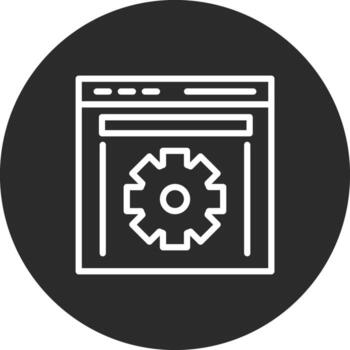 icono de vector de optimización web