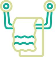 Bath Towel Vector Icon