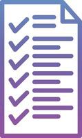 Checklist Vector Icon