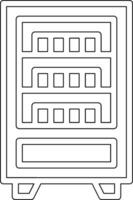 Vending Machine Vector Icon