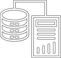 datos información vector icono