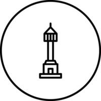 Trajans Column Vector Icon