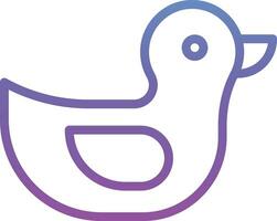 Duck Toy Vector Icon