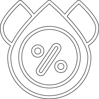 Humidity Sensor Vector Icon