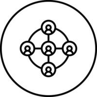 User Connection Vector Icon
