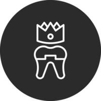 Dental Crown Vector Icon