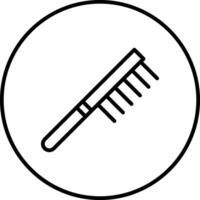 Brushing Vector Icon