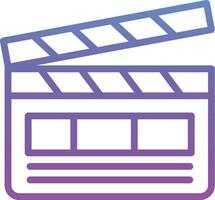 Clapperboard Vector Icon