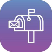 Mailbox Vector Icon