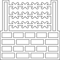 Shield Border Vector Icon