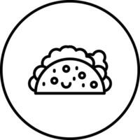 Taco Vector Icon