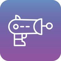 Space Gun Vector Icon