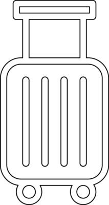 Suitcase Vector Icon