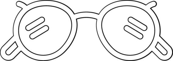 Eyeglasses Vector Icon