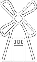 Windmill Vector Icon