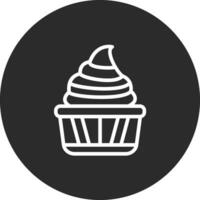 Chocolate Cupcake Vector Icon