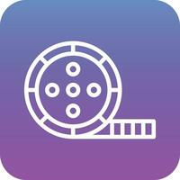 Film Reel Vector Icon