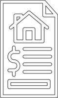 House Price Vector Icon