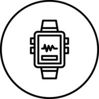 icono de vector de reloj inteligente